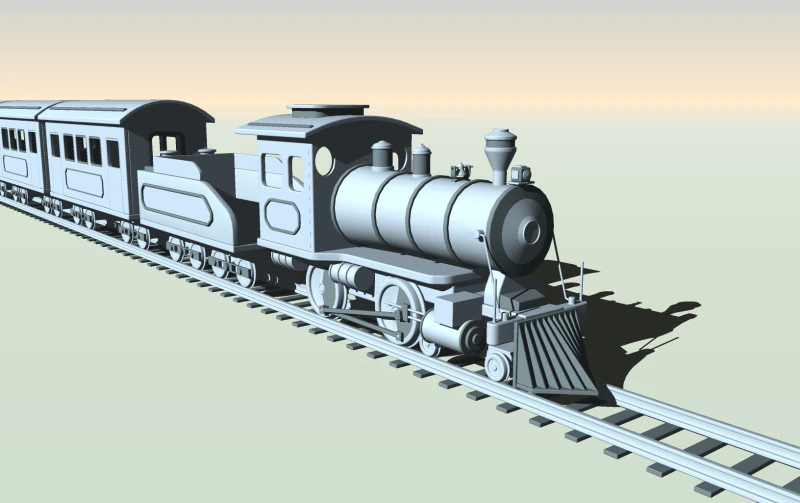 TRENO VEICOLO CAMION AUTO FORESTA LEGNO TERRA STRADA FUCILE SOLDATO GUERRA MONDIALE CATENE VOLANO CATENA WH Modello 3D .c4d .max .obj .3ds .fbx .stl .blend