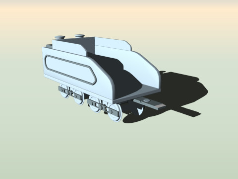 TRAIN VEHICLE TRUCK CAR FOREST WOOD LAND ROAD RIFLE SOLDIER WORLD WAR CHAINS CHAIN FLYWHEEL WH 3D Model
