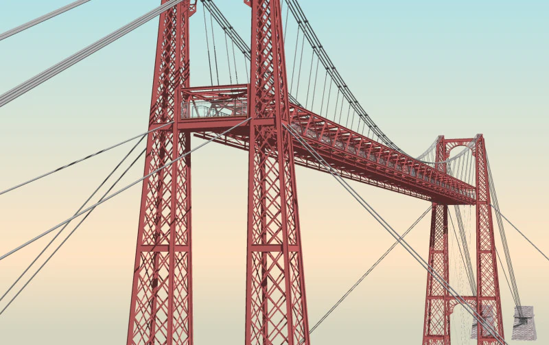 PONTE DI BROOKLYN VEICOLO CAMION AUTO STRADA FORESTALE TERRA SCALE FUCILE PIATTAFORMA GUERRA MONDIALE CATENE CATENA FL Modello 3D .c4d .max .obj .3ds .fbx .stl .blend