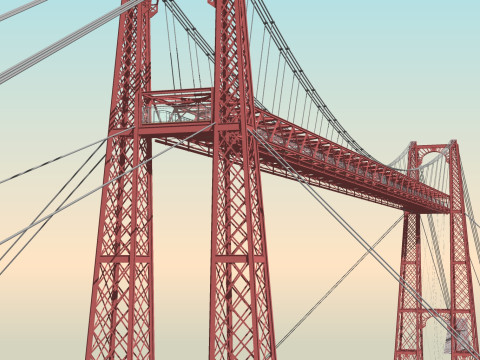 BROOKLYN BRIDGE VEHICLE TRUCK CAR FOREST ROAD LAND STAIRS RIFLE PLATFORM WORLD WAR CHAINS CHAIN FL 3D 모델