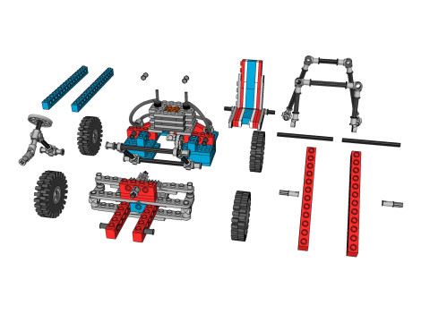FURNITURE VEHICLE TRUCK CAR FOREST GRASS LAND WEAPON RIFLE SOLDIER WORLD WAR CHAINS CHAIN FLYW 3D मॉडल