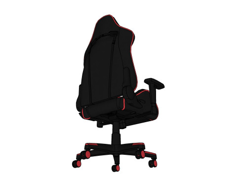 CHAIR SEAT OFFICE FURNITURE HOME GAMER HOUSE TABLE 26 COMPUTER Model 3D