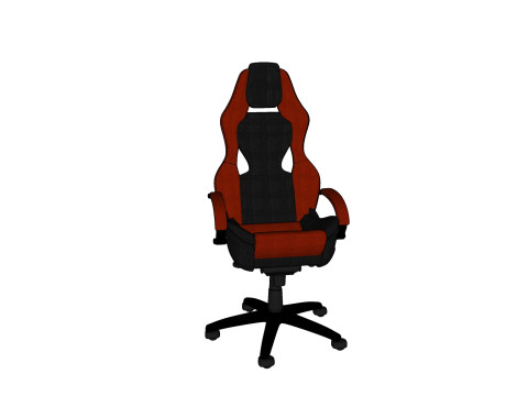 CHAIR SEAT OFFICE FURNITURE HOME GAMER HOUSE TABLE 24 COMPUTER 3D Model