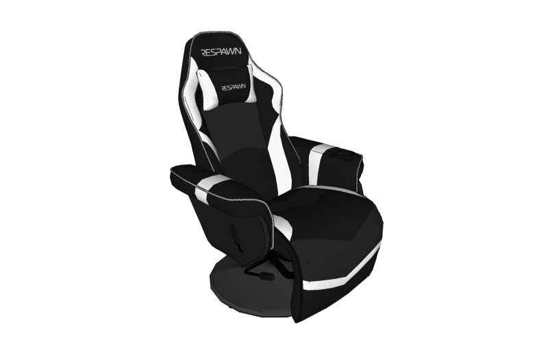 CHAIR SEAT OFFICE FURNITURE HOME GAMER HOUSE TABLE 23 COMPUTER 3D 모델 .c4d .max .obj .3ds .fbx .stl .blend 