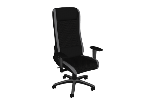 CHAIR SEAT OFFICE FURNITURE HOME GAMER A HOUSE TABLE COMPUTER 3D Model