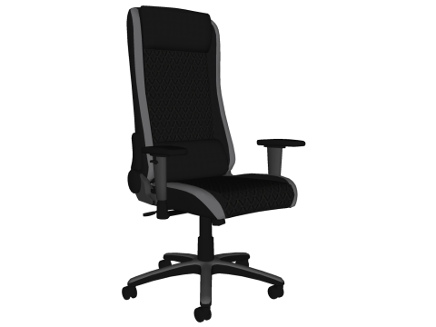 CHAIR SEAT OFFICE FURNITURE HOME GAMER A HOUSE TABLE COMPUTER 3D Model