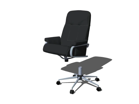 SEDIA SEDILE MOBILI PER UFFICIO CASA GAMER B CASA TAVOLO COMPUTER Modello 3D