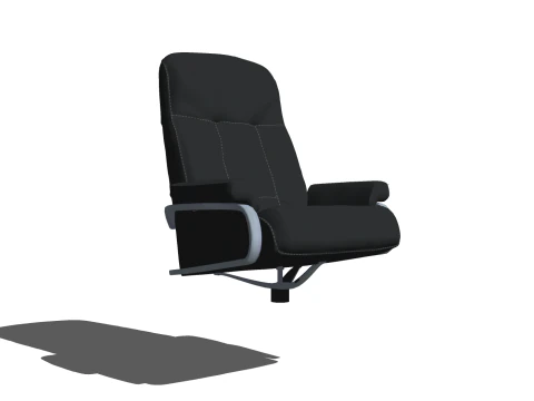 SEDIA SEDILE MOBILI PER UFFICIO CASA GAMER B CASA TAVOLO COMPUTER Modello 3D