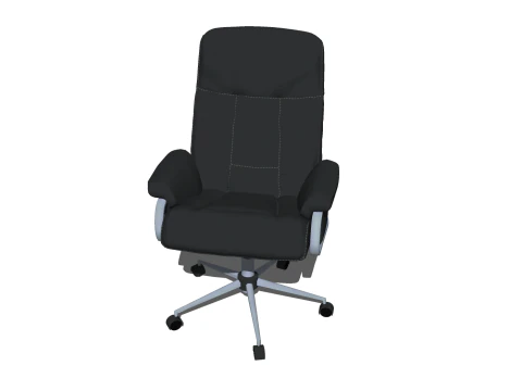 SEDIA SEDILE MOBILI PER UFFICIO CASA GAMER B CASA TAVOLO COMPUTER Modello 3D