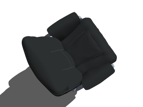 CHAIR SEAT OFFICE FURNITURE HOME GAMER B HOUSE TABLE COMPUTER Modelo 3D