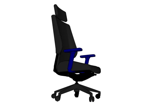 SEDIA SEDILE MOBILI PER UFFICIO CASA GAMER C HOUSE TAVOLO COMPUTER Modello 3D