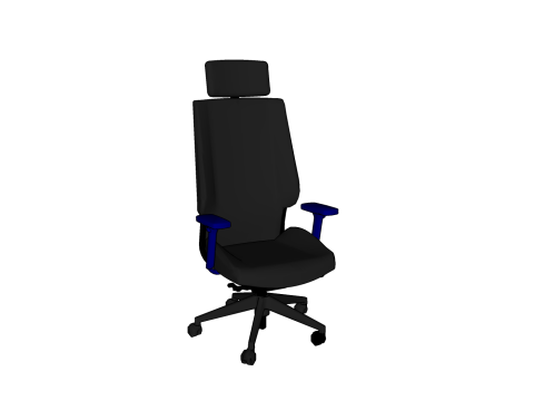 CHAIR SEAT OFFICE FURNITURE HOME GAMER C HOUSE TABLE COMPUTER 3D Model