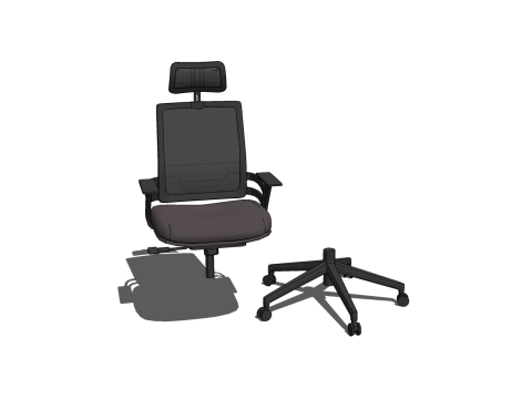 CHAIR SEAT OFFICE FURNITURE HOME D GAMER HOUSE TABLE COMPUTER 3Dモデル