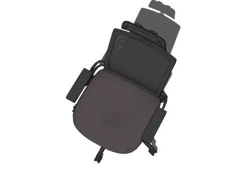 SEDIA SEDILE MOBILI DA UFFICIO CASA D GAMER CASA DA TAVOLO COMPUTER Modello 3D