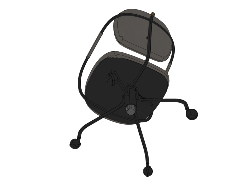 CHAIR SEAT OFFICE FURNITURE HOME F GAMER HOUSE TABLE COMPUTER Modello 3D