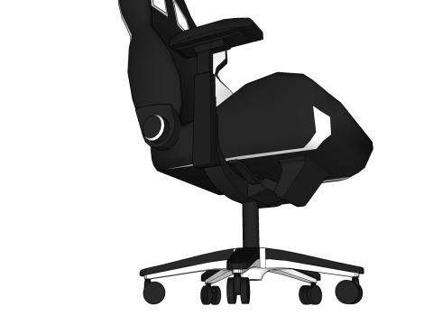 CHAIR SEAT OFFICE FURNITURE HOME H GAMER HOUSE TABLE COMPUTER 3D Модель