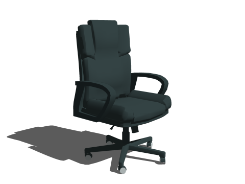 CHAIR SEAT OFFICE FURNITURE HOME J GAMER HOUSE TABLE COMPUTER 3D-Druckmodell