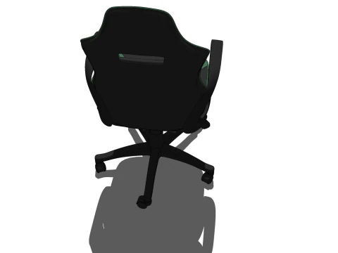 SEDIA SEDILE MOBILI DA UFFICIO CASA GAMER L CASA TAVOLO COMPUTER Modello 3D