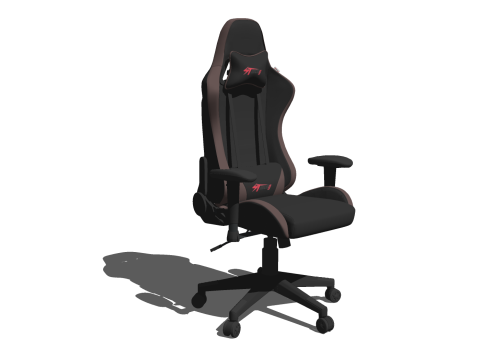 CHAIR SEAT OFFICE FURNITURE HOME GAMER LL HOUSE TABLE COMPUTER 3D Модель