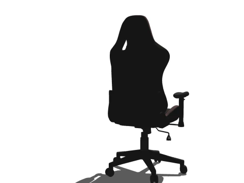 SEDIA SEDILE MOBILI PER UFFICIO CASA GAMER LL CASA TAVOLO COMPUTER Modello 3D