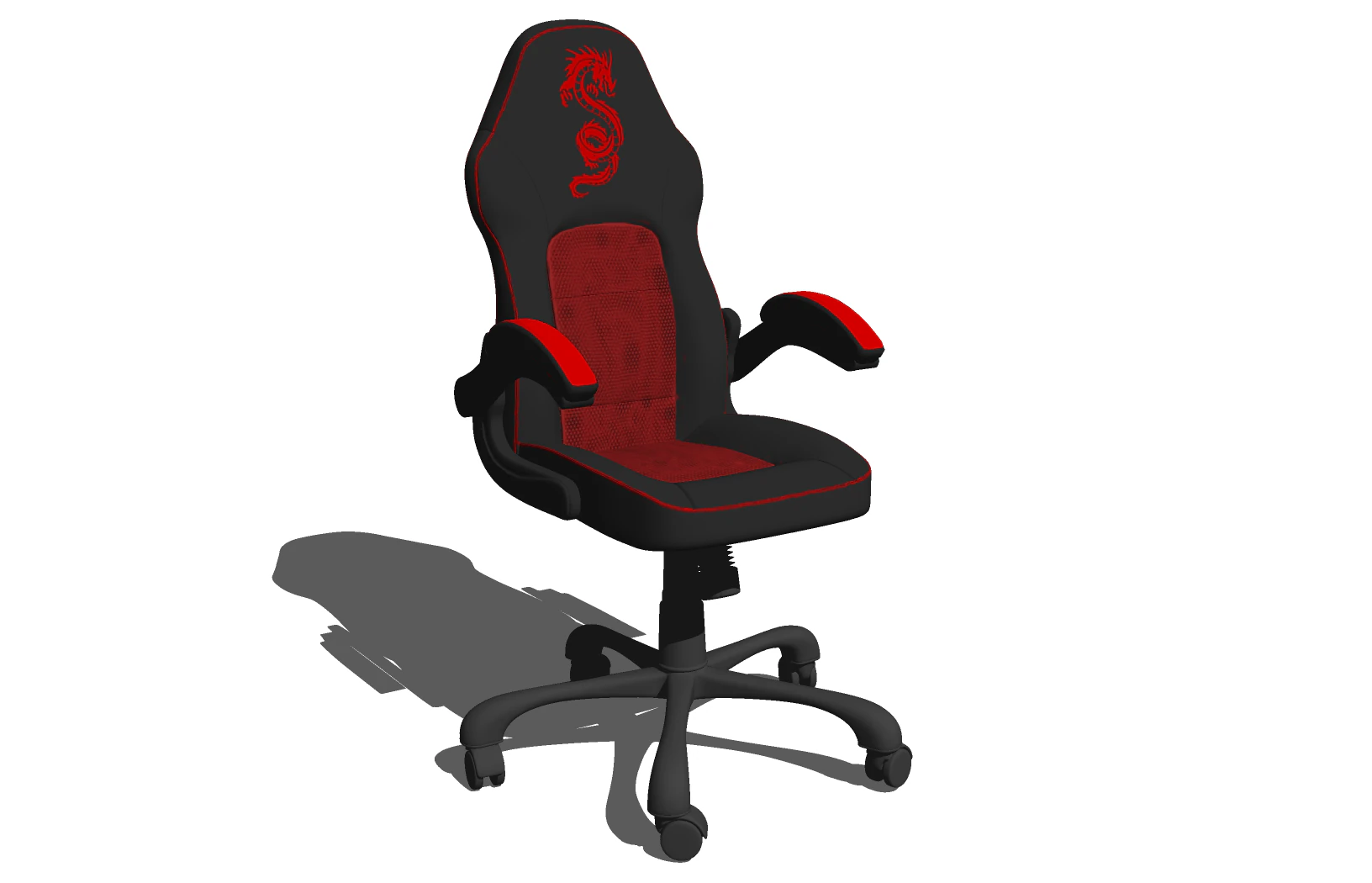 ASSENTO DE CADEIRA M&Oacute;VEIS DE ESCRIT&Oacute;RIO CASA N GAMER MESA COMPUTADOR Modelo 3D .c4d .max .obj .3ds .fbx .stl .blend 
