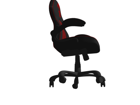 CHAIR SEAT OFFICE FURNITURE HOME N GAMER HOUSE TABLE COMPUTER 3D Model