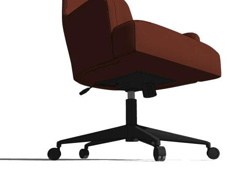 SEDIA SEDILE MOBILI PER UFFICIO CASA GIOCATORE CASA TAVOLO COMPUTER Modello 3D