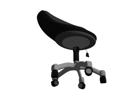 CHAIR SEAT OFFICE FURNITURE HOME O GAMER HOUSE TABLE COMPUTER 3D Model