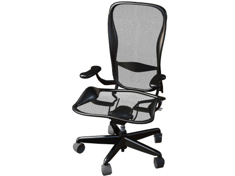 CHAIR SEAT OFFICE FURNITURE HOME P GAMER HOUSE TABLE COMPUTER 3D Модель