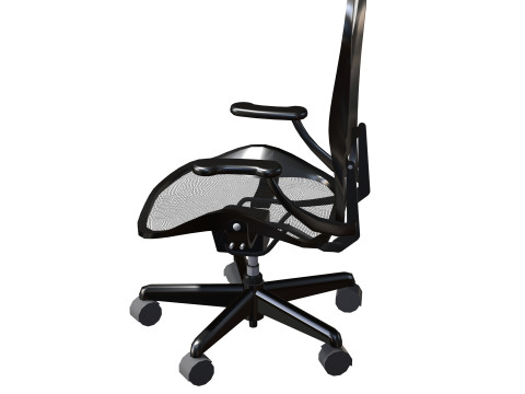 CHAIR SEAT OFFICE FURNITURE HOME P GAMER HOUSE TABLE COMPUTER 3D Model