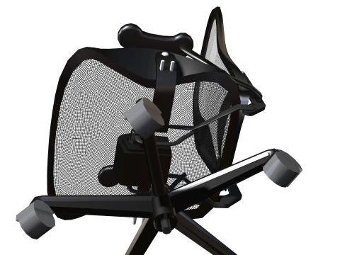 SEDIA SEDILE MOBILI DA UFFICIO CASA P GAMER CASA DA TAVOLO COMPUTER Modello 3D