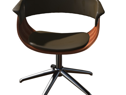 CHAIR SEAT OFFICE FURNITURE HOME R GAMER HOUSE TABLE COMPUTER 3D Модель