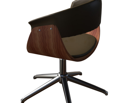 CHAIR SEAT OFFICE FURNITURE HOME R GAMER HOUSE TABLE COMPUTER 3D Модель