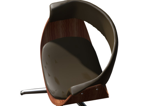 CHAIR SEAT OFFICE FURNITURE HOME R GAMER HOUSE TABLE COMPUTER 3D Модель