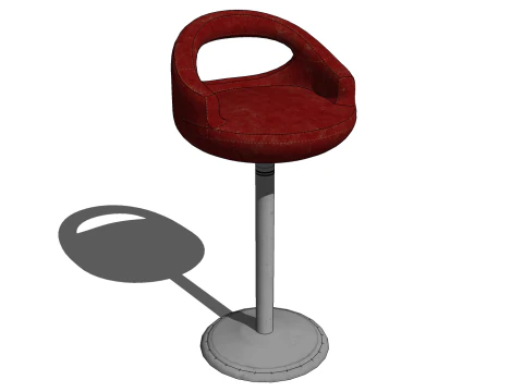 SEDIA SEDILE MOBILI DA UFFICIO CASA RR GAMER CASA DA TAVOLO COMPUTER Modello 3D