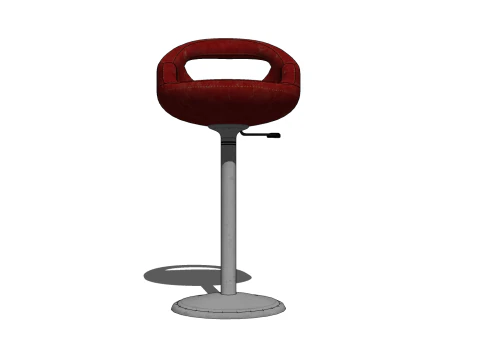 SEDIA SEDILE MOBILI DA UFFICIO CASA RR GAMER CASA DA TAVOLO COMPUTER Modello 3D