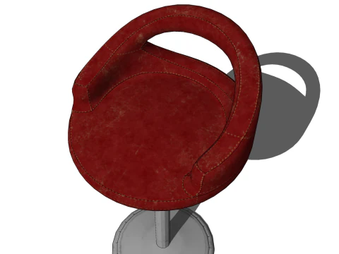 SEDIA SEDILE MOBILI DA UFFICIO CASA RR GAMER CASA DA TAVOLO COMPUTER Modello 3D