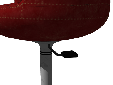 CHAIR SEAT OFFICE FURNITURE HOME RR GAMER HOUSE TABLE COMPUTER 3D 모델