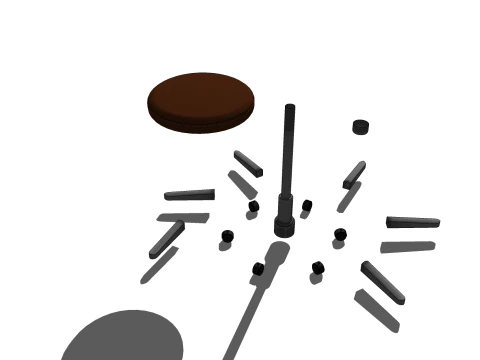 SEDIA SEDILE MOBILI DA UFFICIO CASA DA GIOCO CASA DA TAVOLO COMPUTER Modello 3D