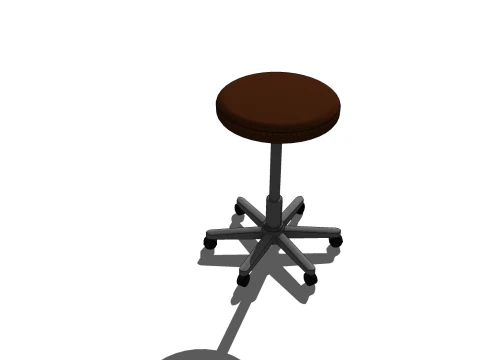 SEDIA SEDILE MOBILI DA UFFICIO CASA DA GIOCO CASA DA TAVOLO COMPUTER Modello 3D