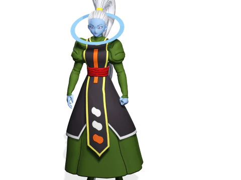 VADOS DRAGON BALL SUPER Z POKMON NINJA WARRIOR БЕЗКОШТОВНА 3D МОДЕЛЬ FBX OBJ VADOS DRAGON BALL SUPER 3D Модель