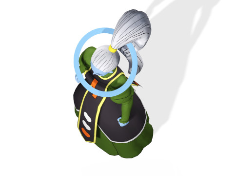 VADOS DRAGON BALL SUPER Z POKMON NINJA WARRIOR FREE 3D MODEL FBX OBJ VADOS DRAGON BALL SUPER Modèle 3D