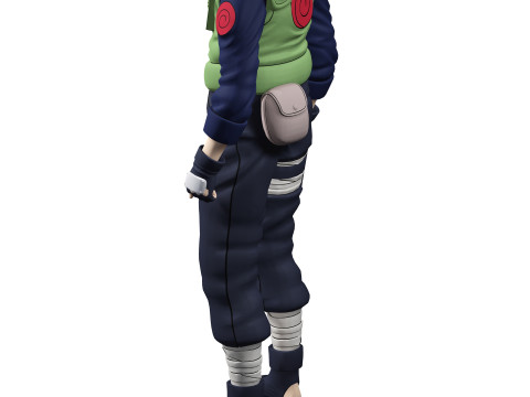 HATAKE KAKASHI NARUTO POKMON NINJA WARRIOR FREE DOWNLOAD 3D MODEL FBX OBJ 3D Модель