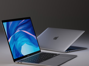 apple macbook air 13 Modèle 3D