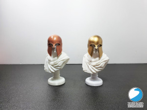 greek style bust and corinthian helmet bundle 3D Print Model