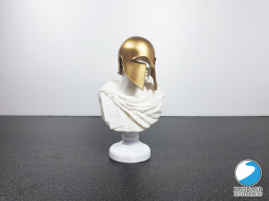 greek style bust and corinthian helmet bundle 3D Print Model