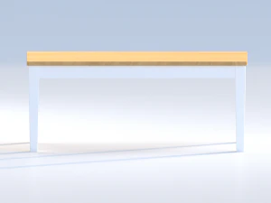 loft table on alvina white laredoute interieurs art 2080702 - gdj543 3D Model