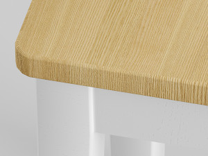 loft stool laredoute alvina Modelo 3D
