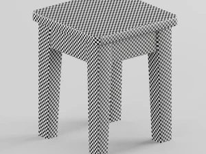 loft stool laredoute alvina 3D Model
