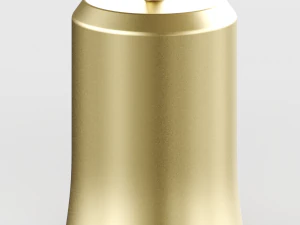 modern table lamp made of brass and opal glass laredoute moricio 3D Model